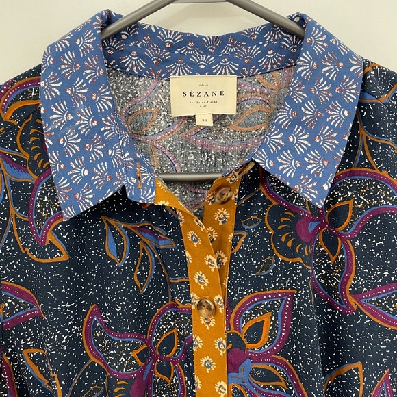 Sezane Elise short jumpsuit. NWOT - Picture 9 of 13